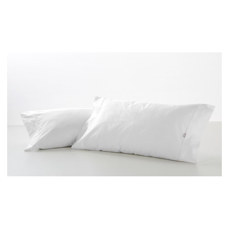 Funda de almohada COMBI LISOS BIÉS. 100% algodón (200 hilos) 001-BLANCO