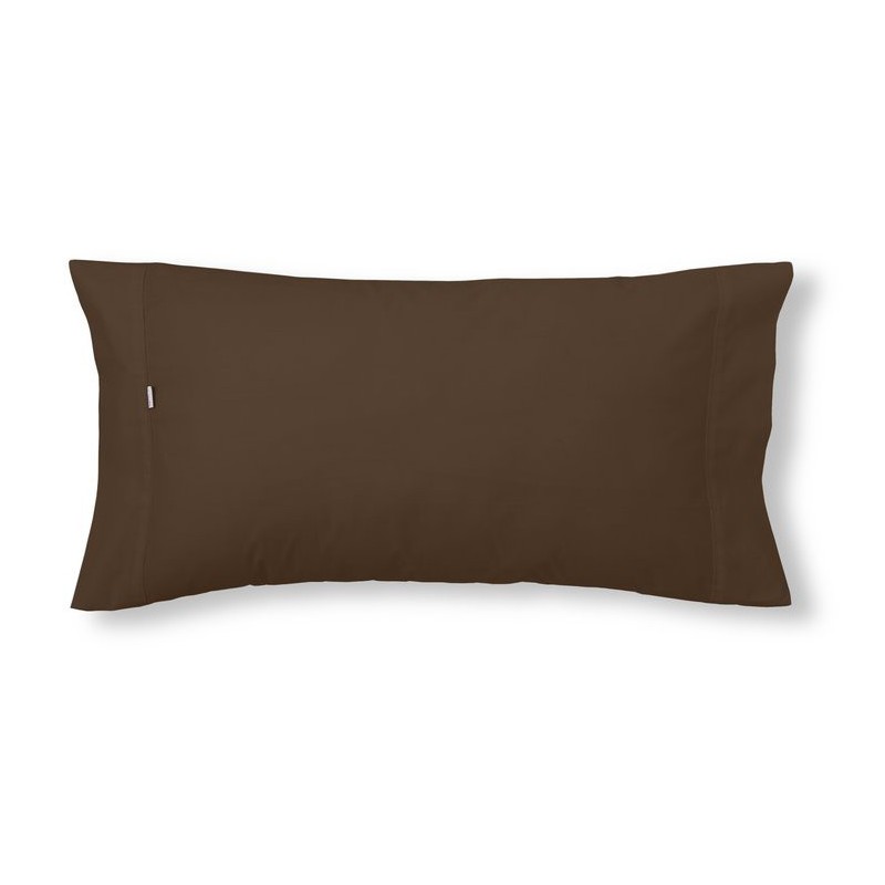 Funda de almohada COMBI LISOS BIÉS. 100% algodón (200 hilos) 179-CHOCOLATE