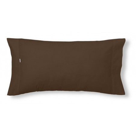 Funda de almohada COMBI LISOS BIÉS. 100% algodón (200 hilos) 179-CHOCOLATE