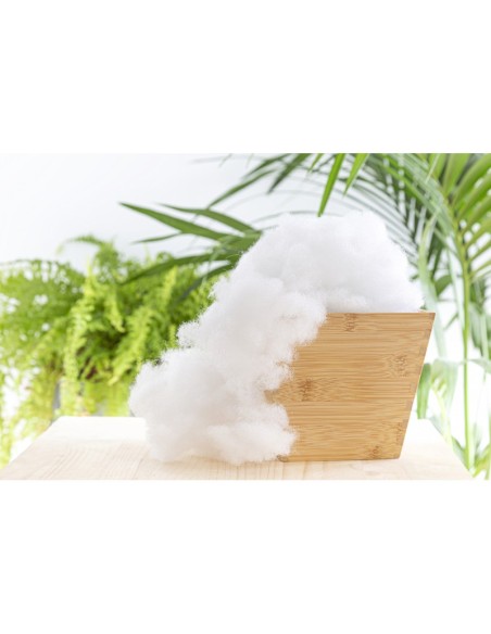 Relleno de fibra hueca siliconada para almohadas, cojines y peluches. (1kg)